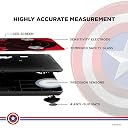 PowerMax X Marvel BCA-130 Marvel Edition Blue Captain America Digital Weight Machine for Human Body - High Accuracy Bathroom Weighing Scale with Step-on Technology & Super Durable 6mm Tempered Glass gallery image
