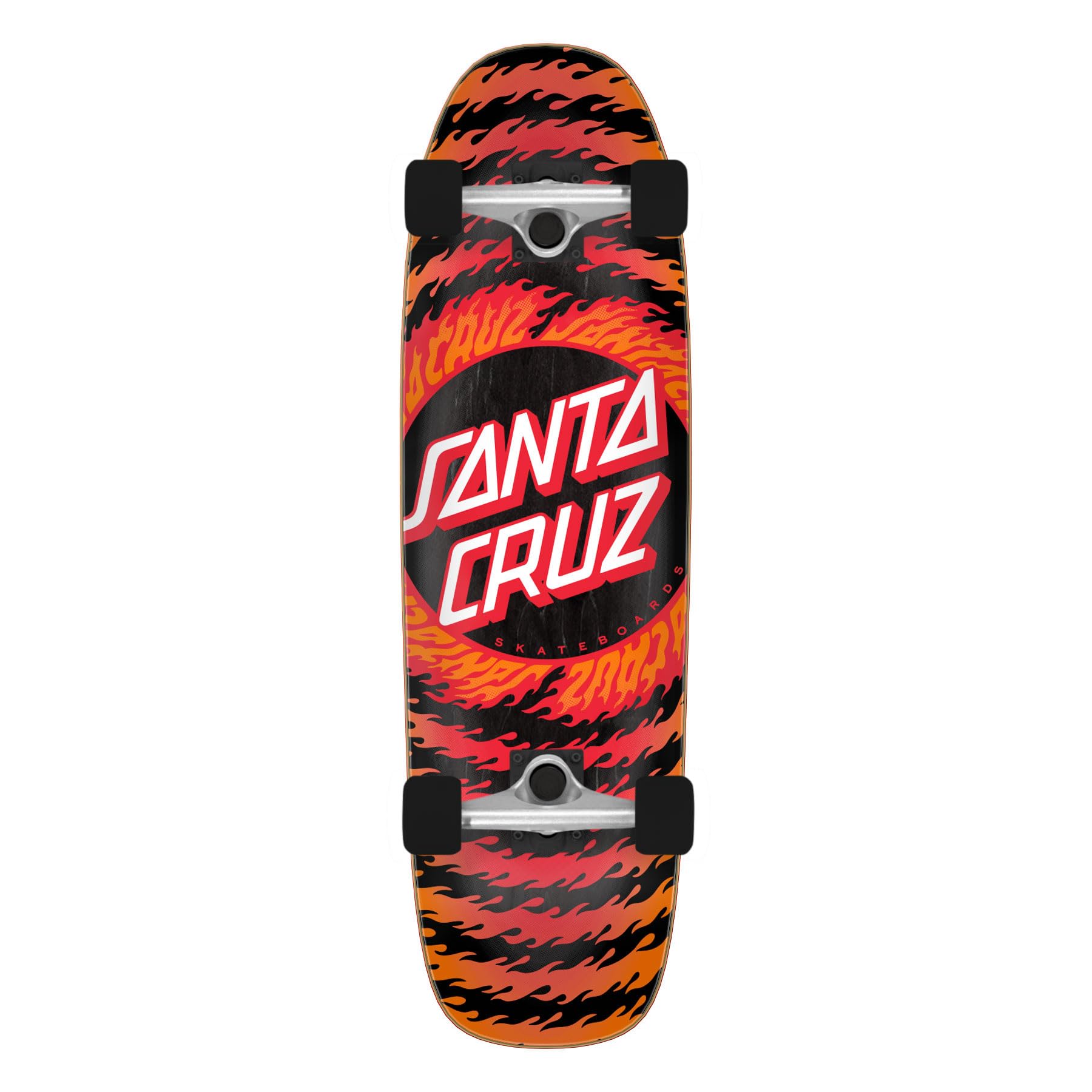 Amazon.com: Santa Cruz Flame Ringed Dot 8.4in x 29.4in