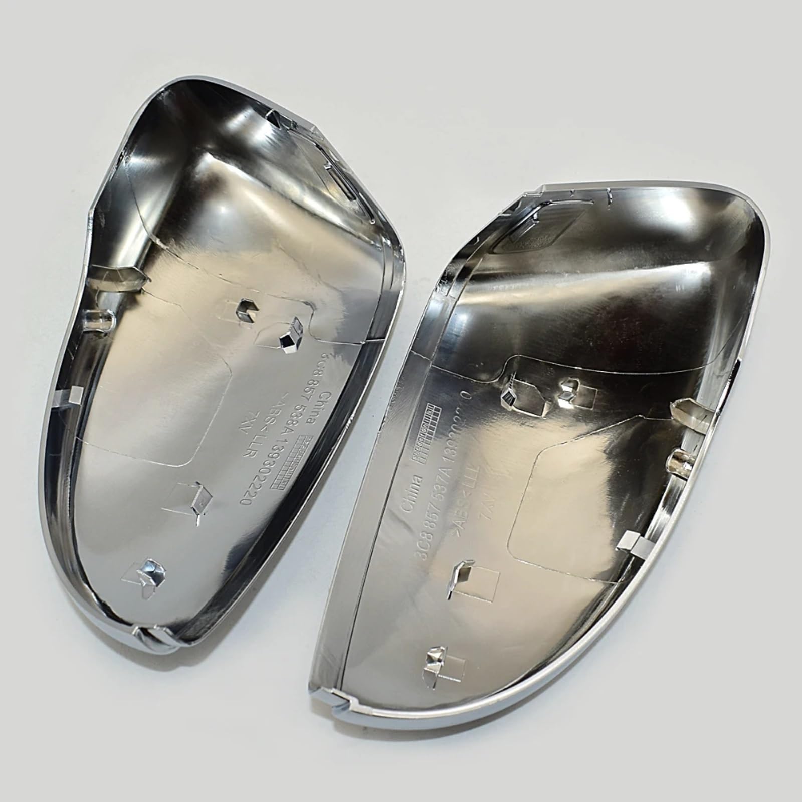 Coque de rétroviseur chromée mate pour VW Eos 2011-2015 - 5
