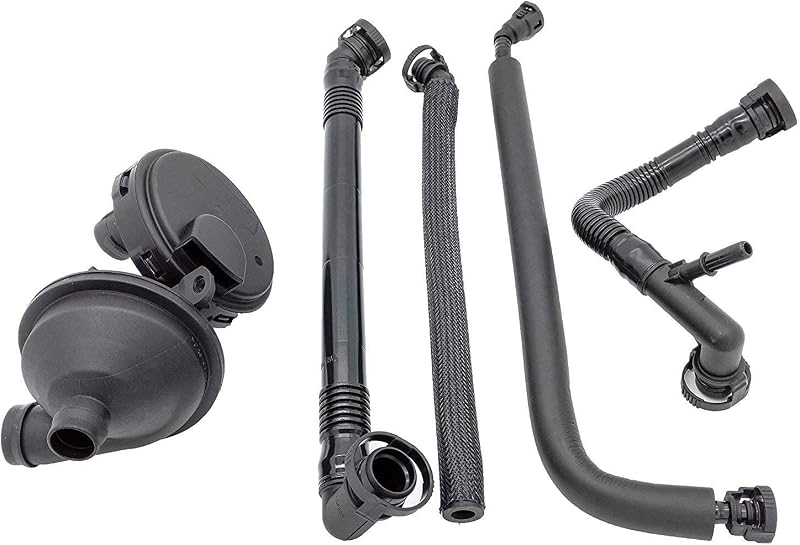 Kit de válvula PCV e mangueiras do respiro do cárter Auto Parts Prodigy para BMW E46, E39 e E60 – 5 peças