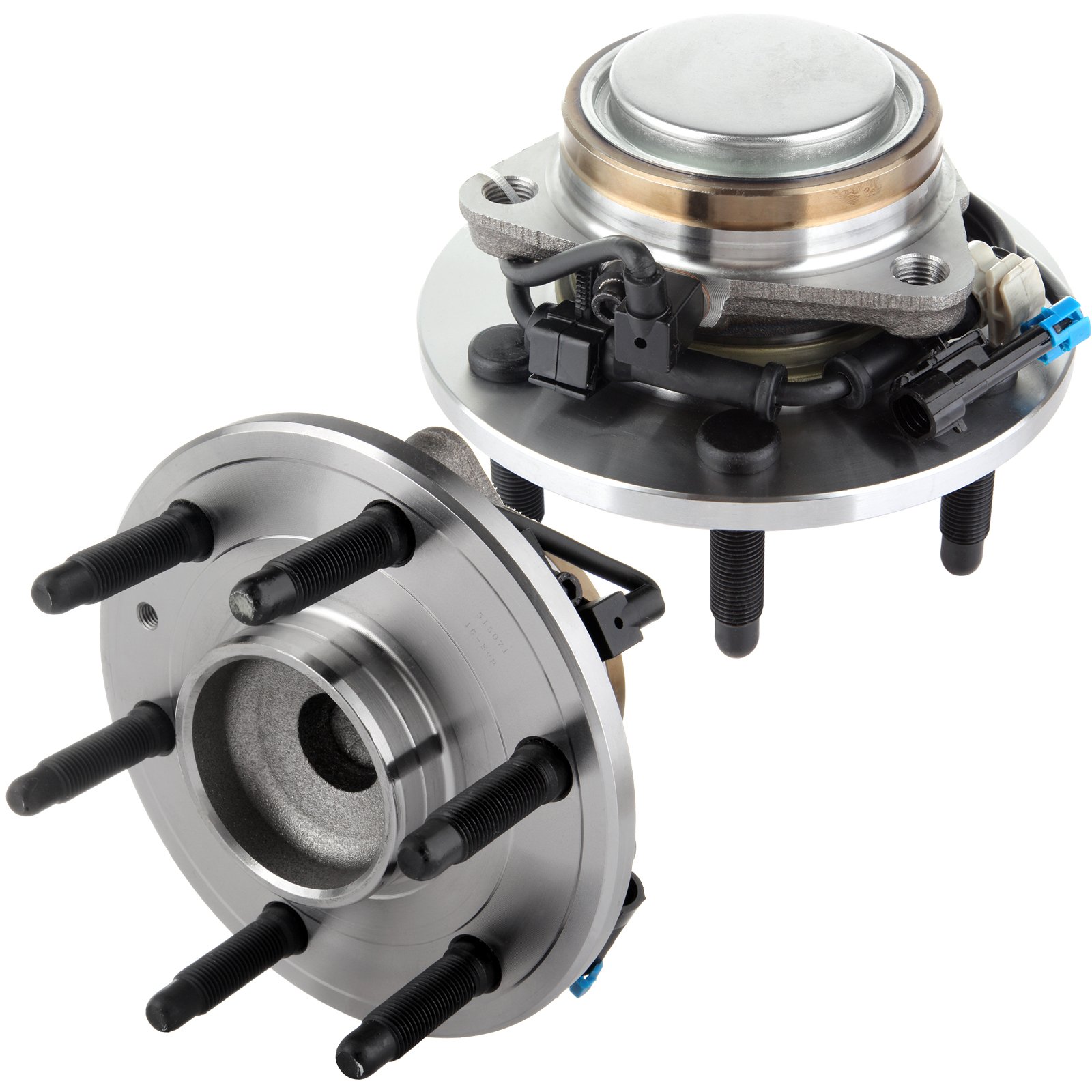 ECCPP Replacement for Wheel Hub Bearing Assembly for 2003-2005 Chevy Astro | 2003-2005 GMC Safari W/ABS 6 Lugs 515071 2pcs