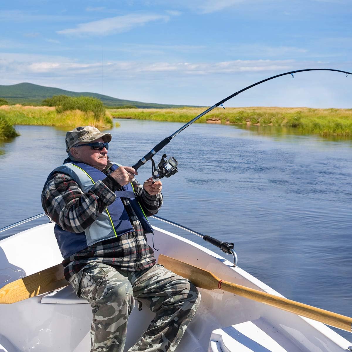 Tempo Apex Spinning Reel, Ultralight Premium Magnesium Body, Super Smooth Fishing Reel with 10 + 1 BB, Powerful and Durable Reel with Strong 39lb Max Carbon Fiber Drag