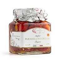 Vista 4 de Giusto Sapore Pimientos rellenos con crema de parmigiano 10oz - Paquete de 6