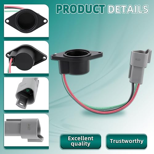 Miniatura 3 de Sensor de velocidad de carrito de golf de Club Car para motor ADC se ajusta a Club Car IQ DS y precedente 1027049-01 102265601