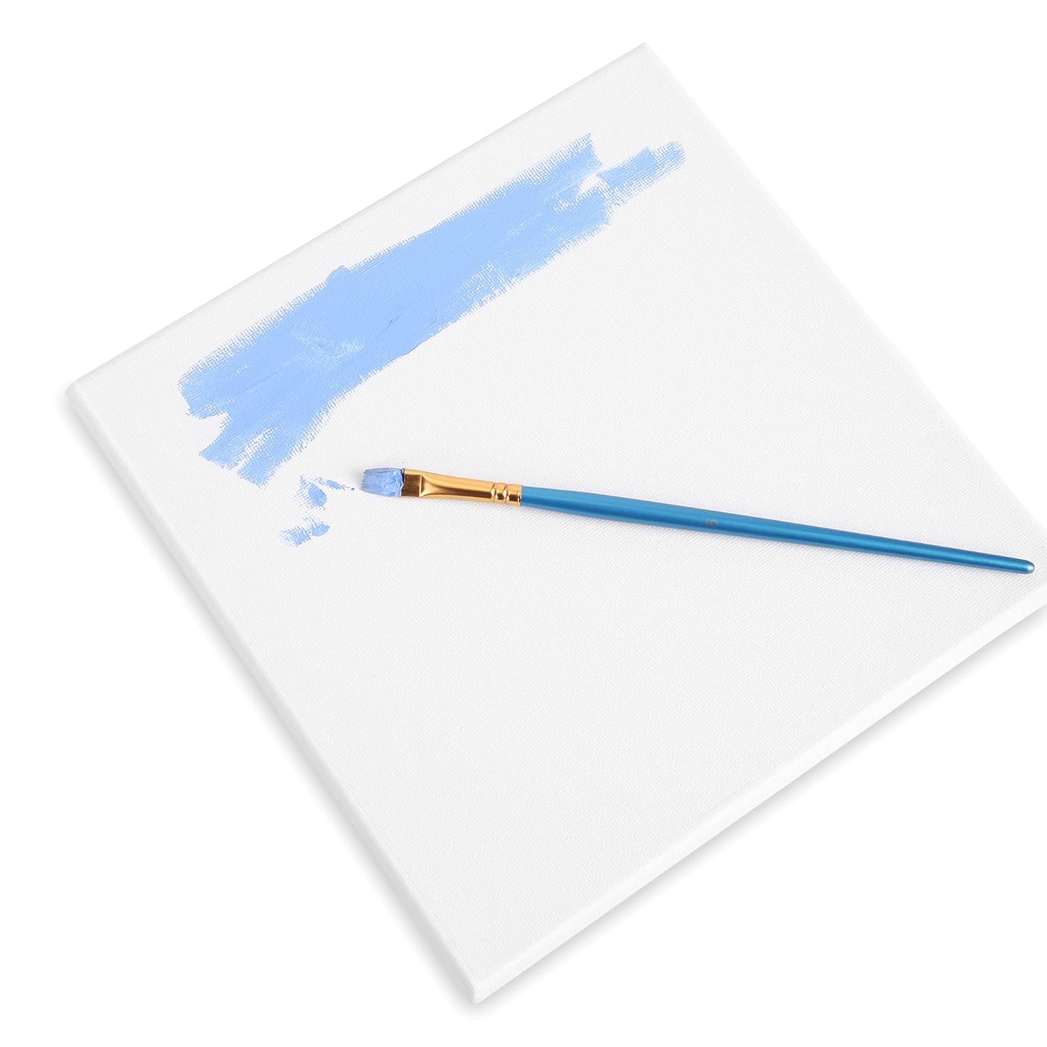  Basics Stretched Canvas for Painting, 7 pack, 8"x8" : Arts, Crafts & Sewing