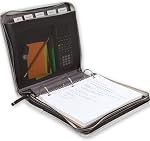 Five Star Bouchon à glissière, 2 1 cm 3-Ring Binder avec anneaux ronds, panneau d'extension et 5-Tab Élargir le fichier, 580 Capacité de la feuille, noir (29052IT8)