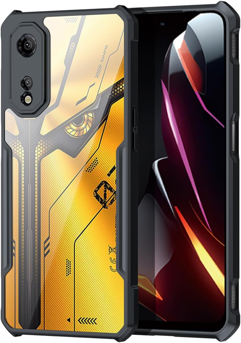 Case Compatible with Nubia Neo 2 5G, [Droproof] [Sweat-Proof] [Fingerprint-Proof] Shockproof Protective Phone Case Fits Nubia Neo 2 5G,Black
