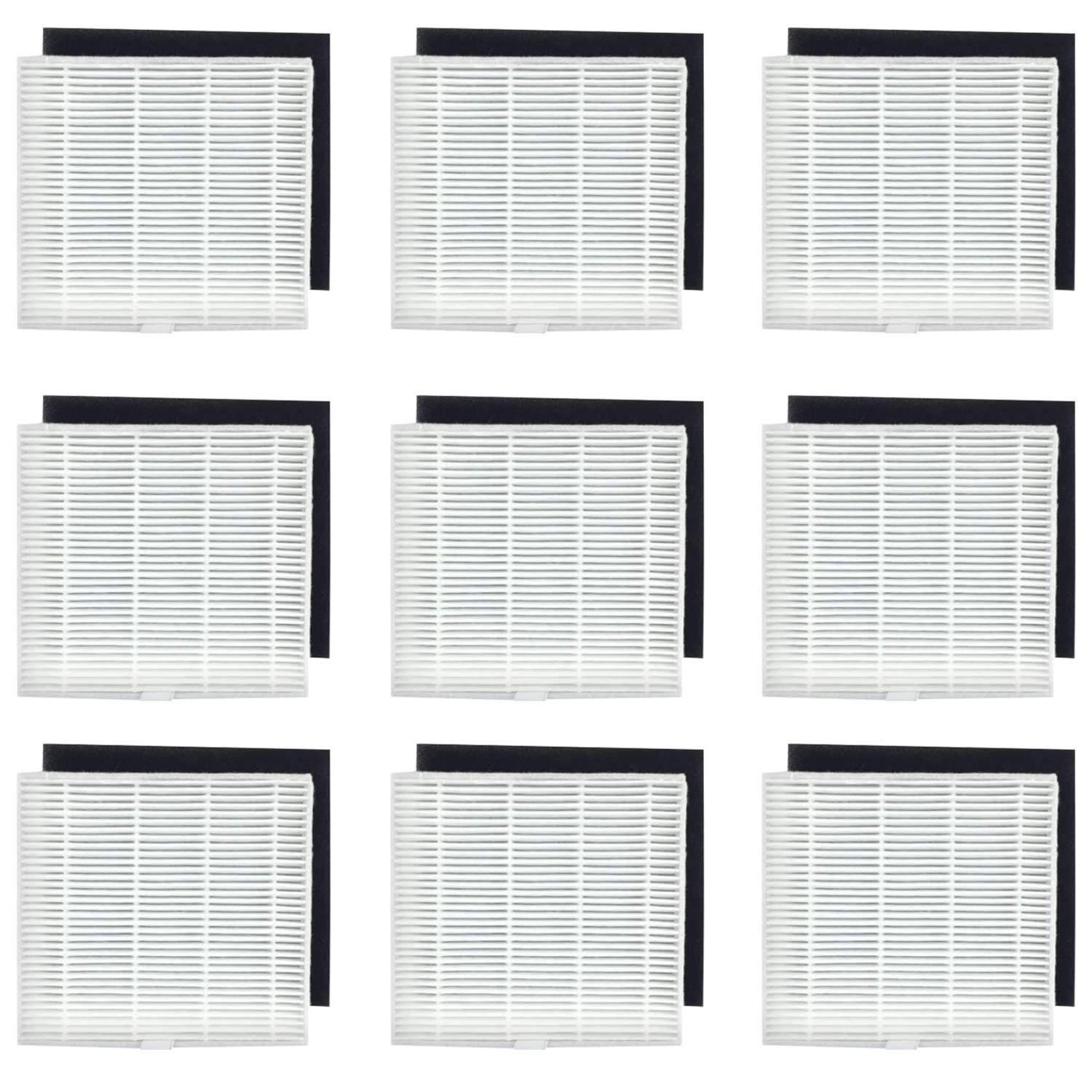 Lot de 9 filtres HEPA AMIBOT Animal XL H2O | Remplacez vos accessoires pour aspirateur robot