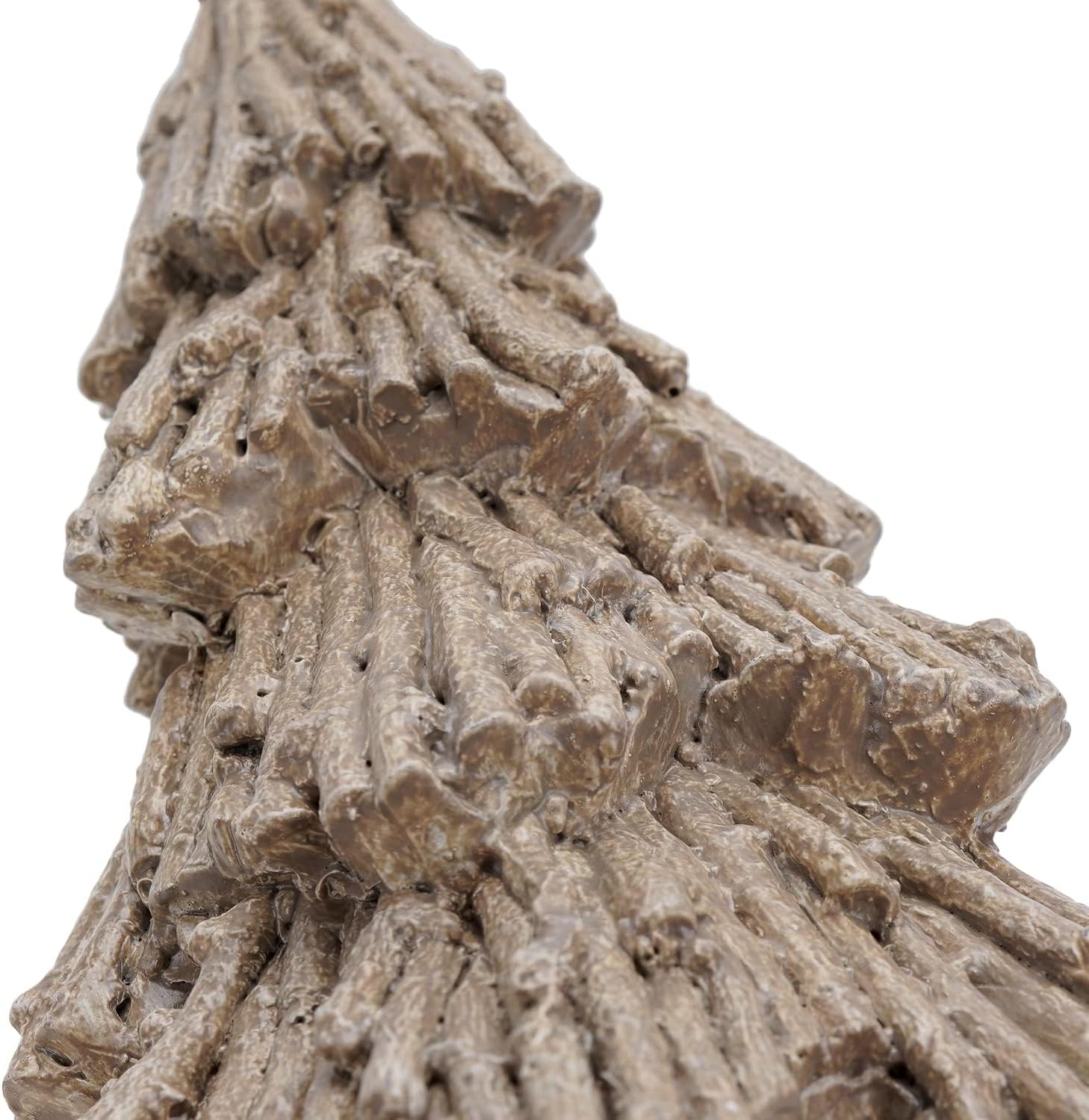 SOFFEE DESIGN Set of 3 Mini Christmas Tree Resin Ornaments for Fireplace Socks Accessories, Christmas Landscaping Simulated Landscapes DIY Christmas Decorations