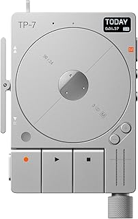 Teenage Engineering TP-7 Portable Digital Audio Recorder with USB-C Audio Interface, Bluetooth, Internal Microphone, Speaker, and 128 GB Storage