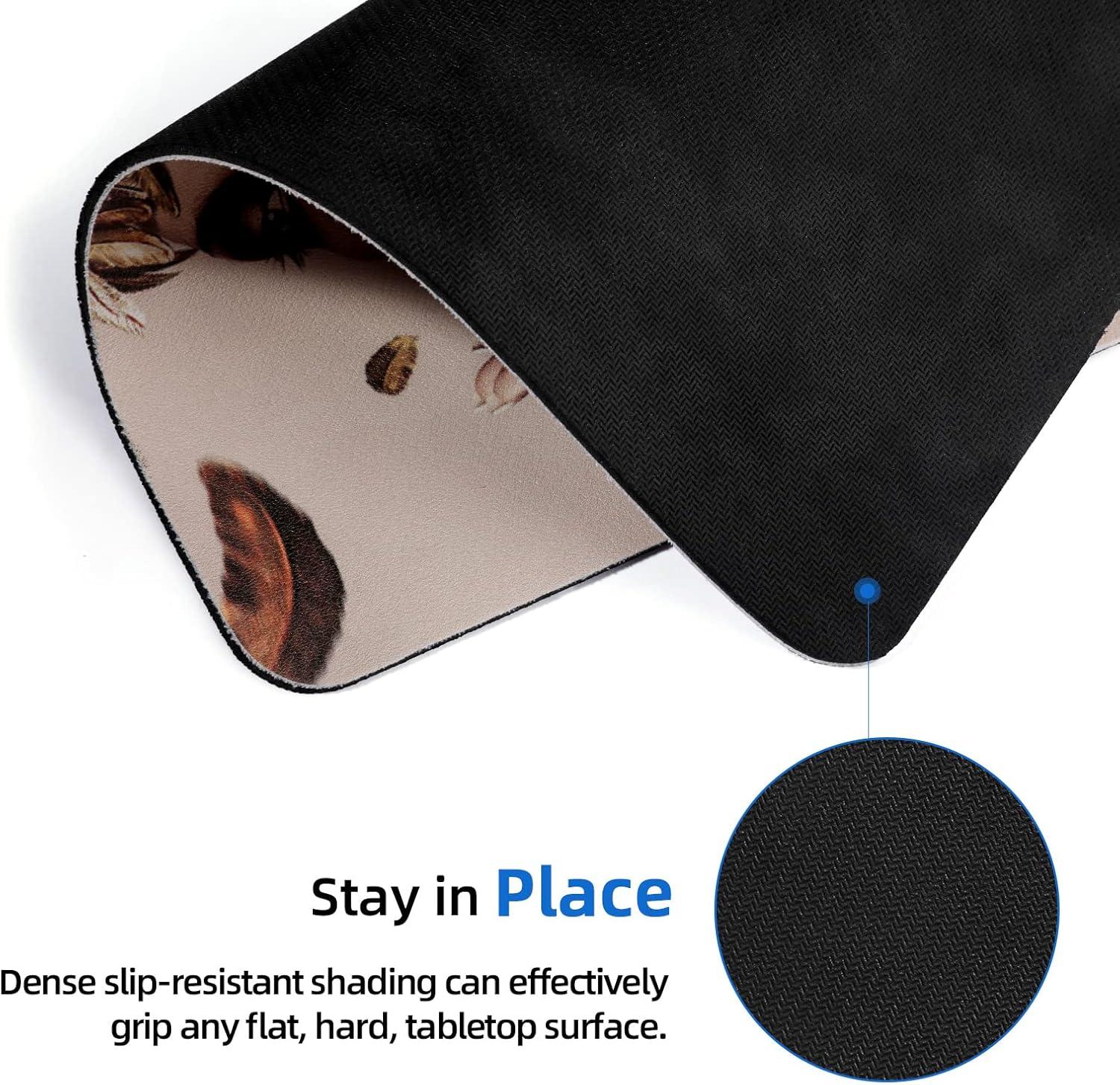 Custom Mouse Pad Upload Your Photo/Text/Logo Non-Slip Rubber Base 47.3" x 23.6" Personalized Desk Mat for Office Gaming Home