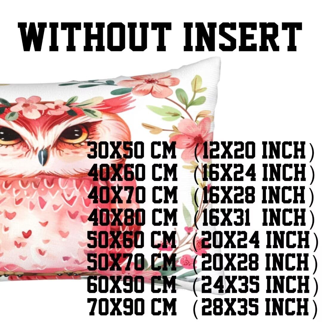 Kissenbezug 60 x 90 cm Niedlich Kissen,Sofakissen Superweicher Kopfkissenbezug Dekorative Kissenbezüge (2er Set) Kissenhülle mit ReißVerschluss Deko Kissen für Couch Wohnzimmer Schlafzimmer Panda J323