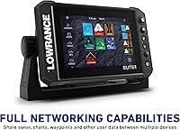 Vista 4 de Lowrance Elite FS Fishfinder/Chartplotter, Available with and Without Transducer