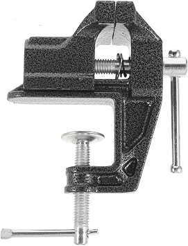 360 Degree Rotating Mini Table Vise Clamp for Woodworking Bench