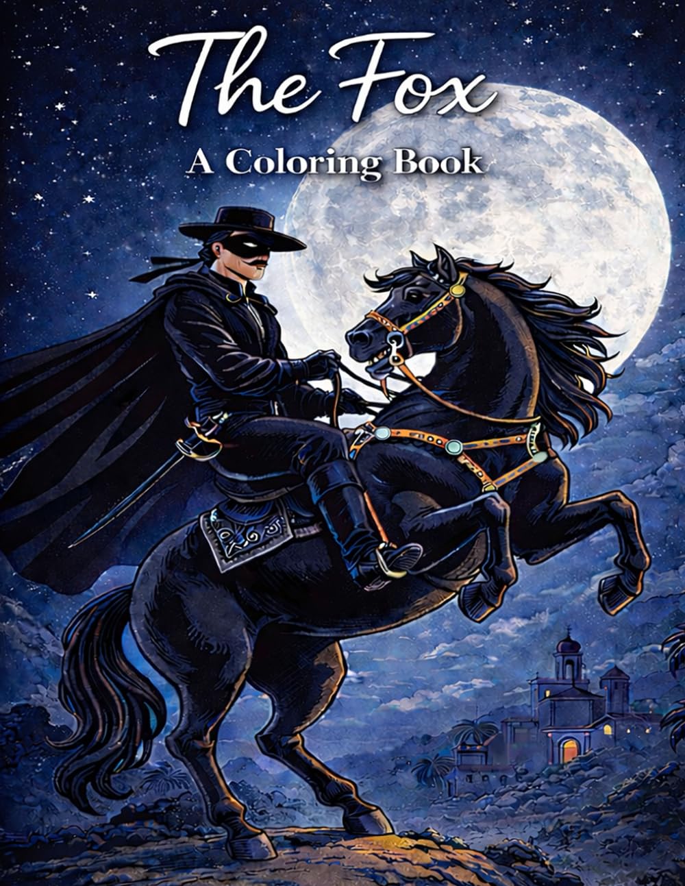 The Fox: A Coloring Book