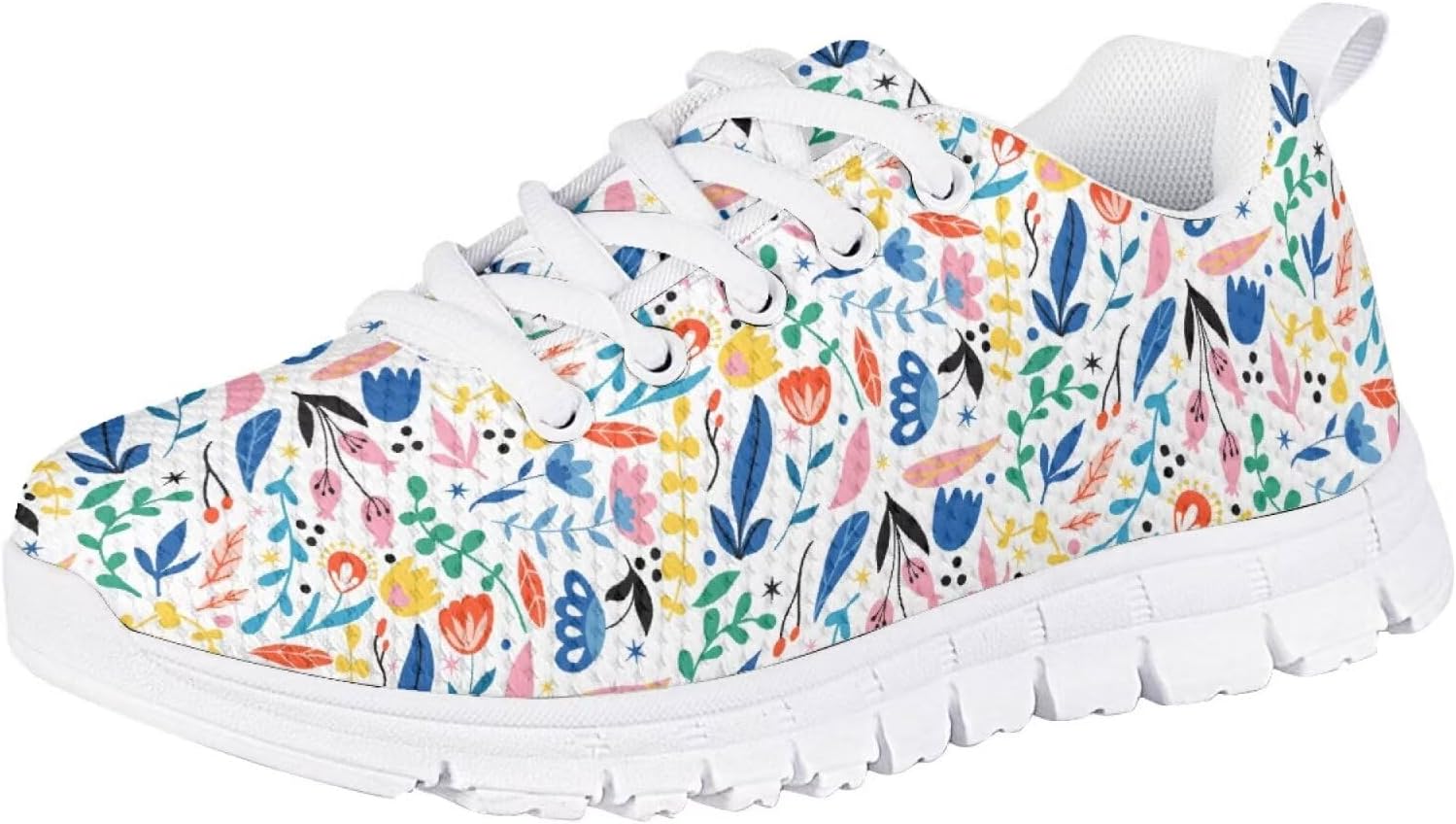 SYtrade Girls Slip-On Sneakers Lace-up Tennis Shoes Kids Athletic Shoes
