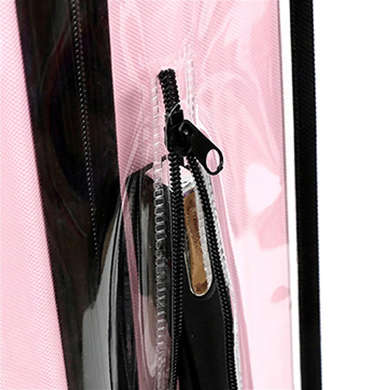 Copertura antipolvere for valigia da viaggio impermeabile resistente all'usura addensata di protezione for bagagli in scatola trasparente con cerniera in PVC Per Valigie(24 inches)