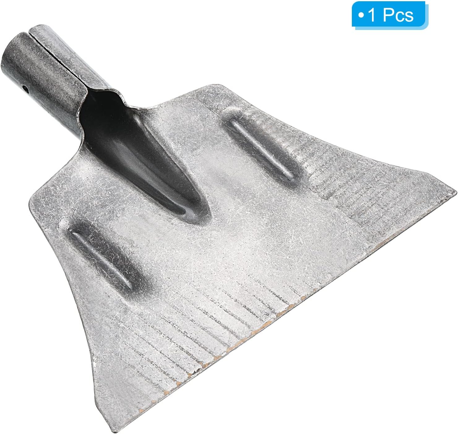 PATIKIL 9 Inch Garden Shovel, Outdoor Cleaning Spade Weeding Shovel Steel Flat Ice Shovel Lawn Trowel Planting Tool for Farm Yard
