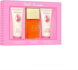 Elizabeth Arden White Shoulders 3pc Gift Set - 133ml/4.5oz Cologne Spray, 100ml/3.4oz Perfumed Body Lotion, 100ml/3.3oz Perfumed Body Wash for Women