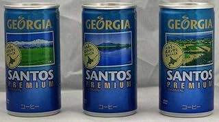 ジョージア サントスプレミアム 185gx30本 2ケース
