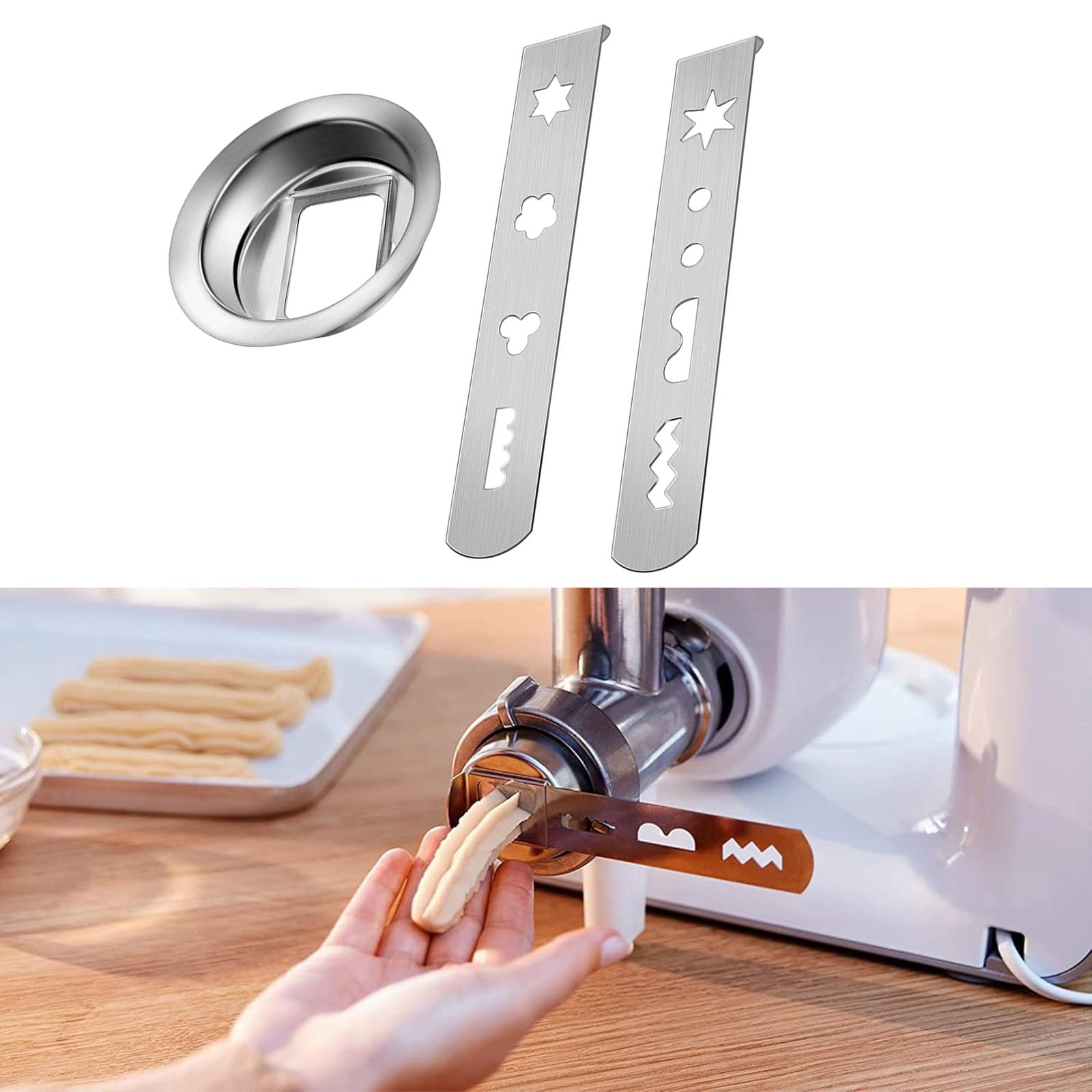 Hachoir à Viande Westmark Frecher Fritz – 2 Disques + Accessoire Pâtisserie – Pied Aspirant Puissant – Qualité Allemande Disques Hachoir