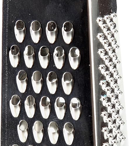 Miniatura 8 de Juego de 4 ralladores de queso en caja pequeña, de acero inoxidable para jengibre, ajo, limón, papa, chocolate, verduras