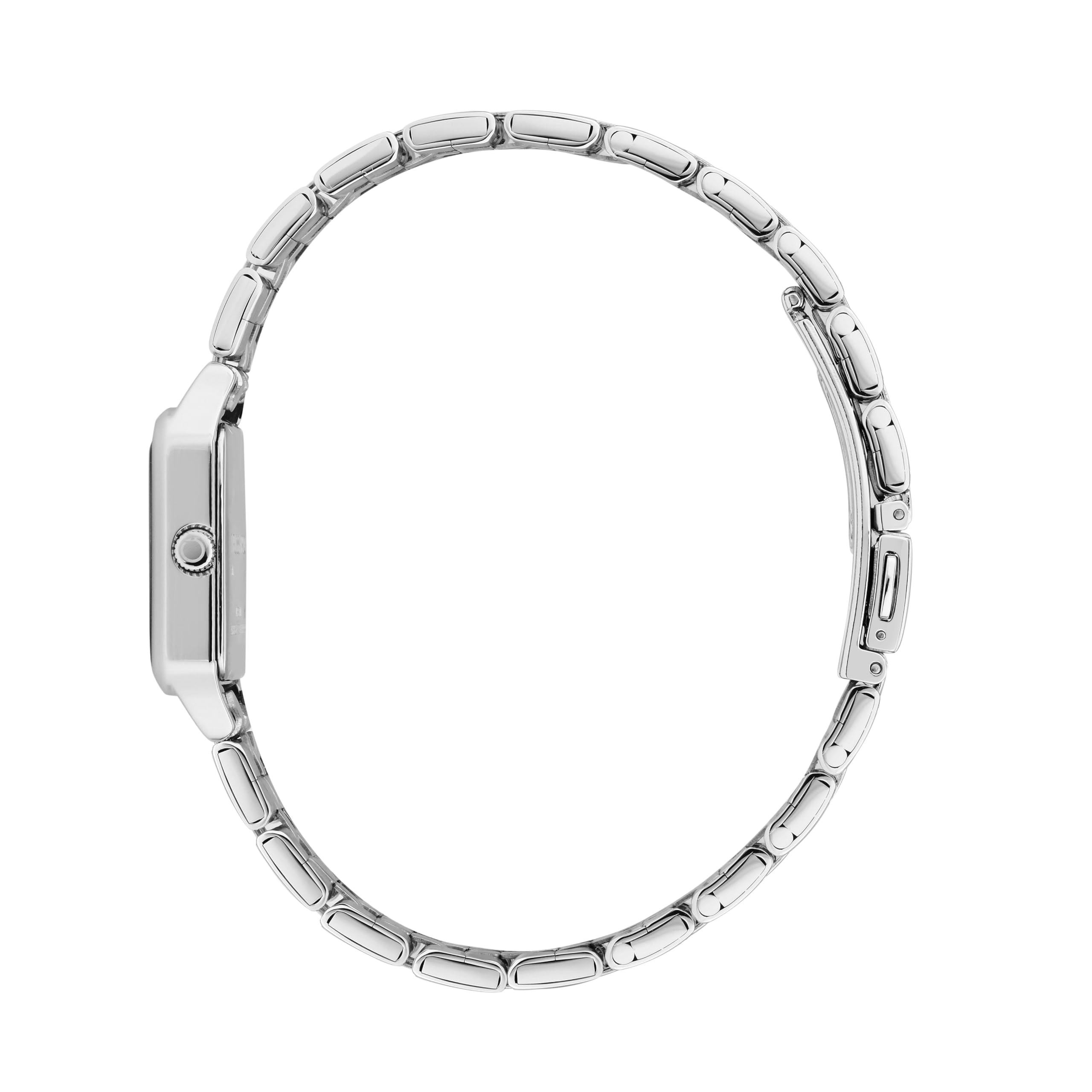 Trussardi Orologio Donna, Solo tempo, Analogico, 25 mm, Collezione T-FORMA, Quadrato, Oro Rosa - R2453173503