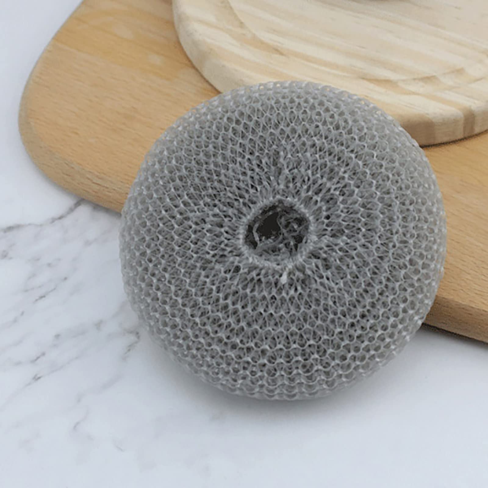 24 spugne abrasive antigraffio riutilizzabili in rete di nylon per pulire piatti e padelle