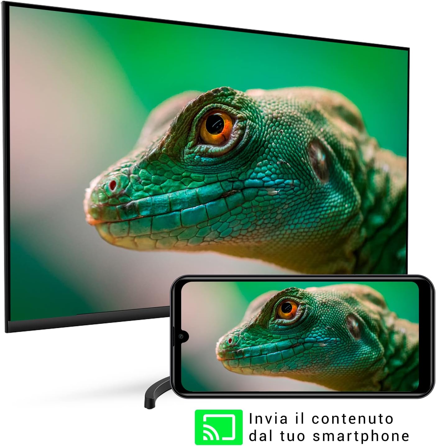 SPC Smart Monitor 24 - Monitor Android TV Full HD 24, altoparlanti integrati, connettività mobile, ultrasottile, telecomando e accesso a contenuti in streaming (Netflix, Prime Video, YouTube) SPC Smart Monitor 24 - Monitor Android TV Full HD 24, altoparlanti integrati, connettività mobile, ultrasottile, telecomando e accesso a contenuti in streaming (Netflix, Prime Video, YouTube)