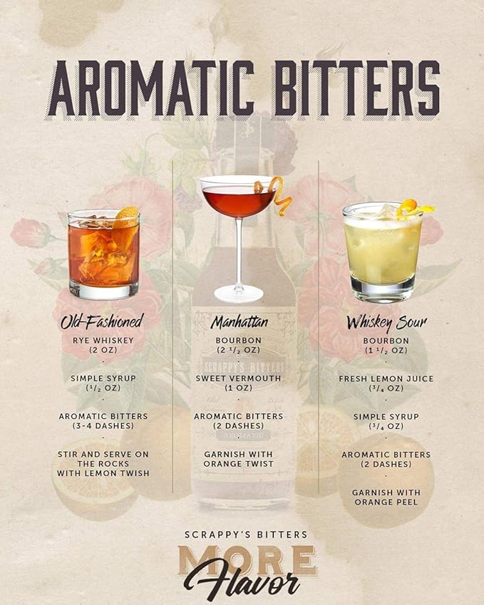 Scrappy's Bitters - Aromático, 5 oz - Ingredientes Orgánicos miniatura 4