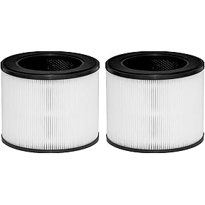 Medify MA-22 Genuine Replacement Filter for Allergens, Smoke, Wildfires, Dust, Odors, Pollen, Pet Dander | 3 in 1 with Pre-filter, True HEPA H13 and Activated Carbon for 99.9% Removal | 1-Pack