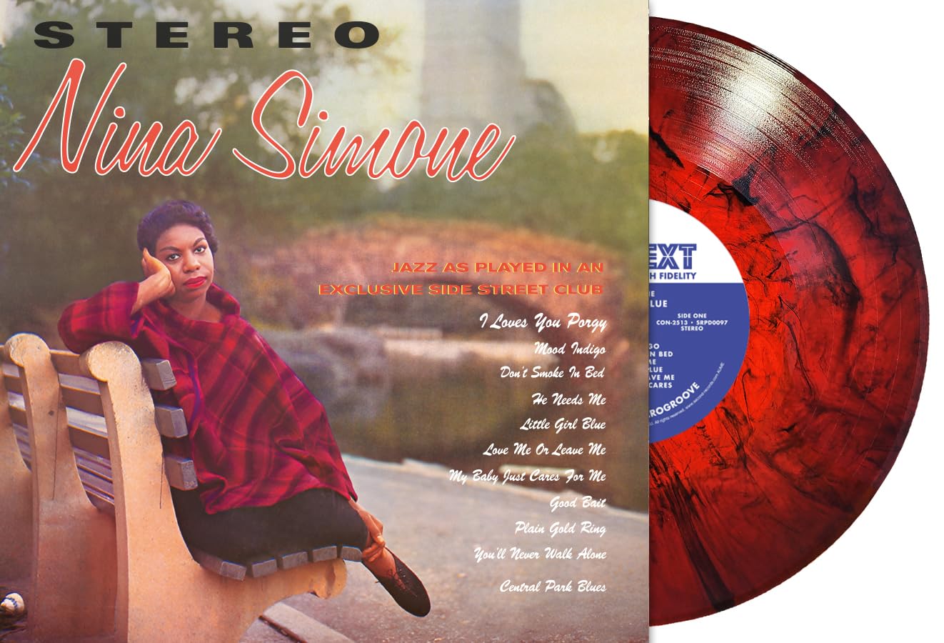Simone Nina - Little Girl Blue (Red Marble Vinyl)
