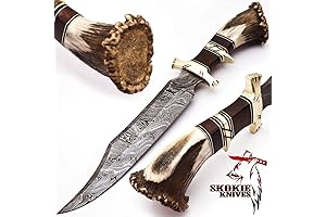 Damascus Steel Hunting Knife: Timeless Craftsmanship for Outdoor Adventures