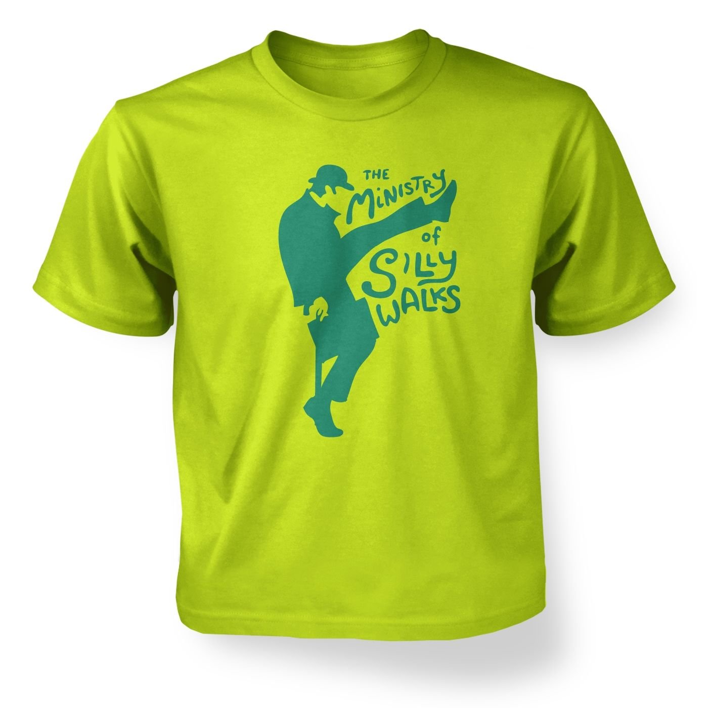 Tv And Film Tshirts By Big Mouth Kiwi The Ministry Of Silly Walks Kids' T-Shirt - L (9-11)