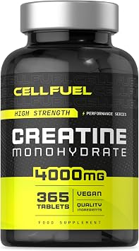 Creatine Monohydrate Tablets 4000mg - 365 Vegan Pills