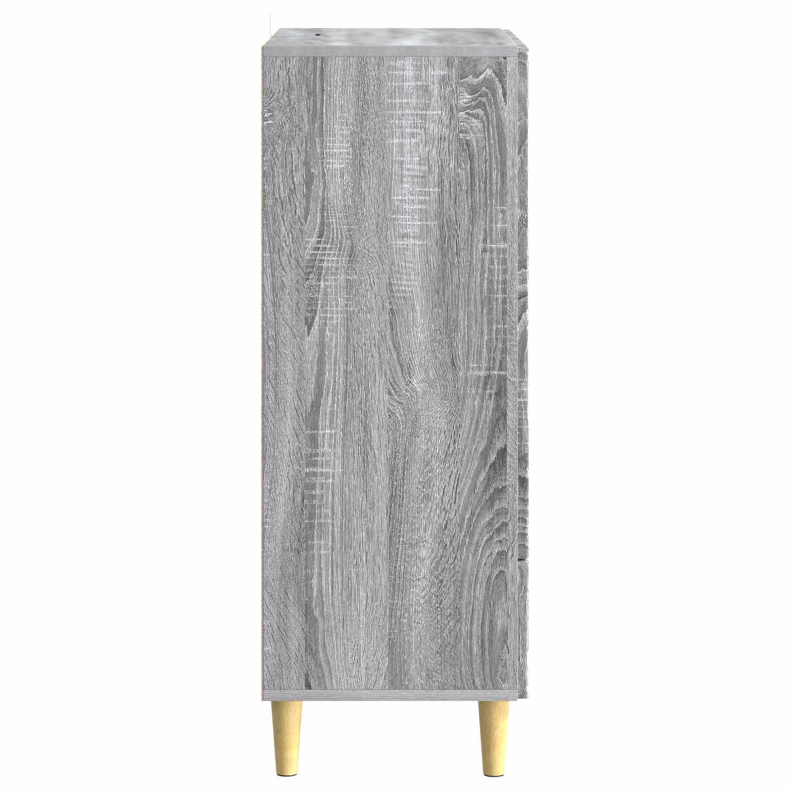 Credenza grigio Sonoma, 66 x 34,5 x 95 cm, comò in legno