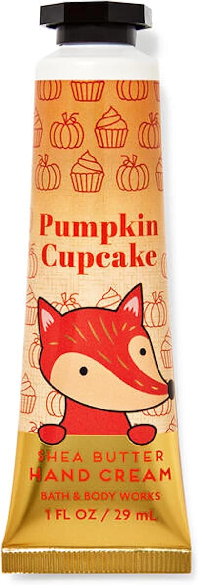 Bath & Body Works Pumpkin Cupcake Shea Butter Travel Size Hand Cream 1oz (Pumpkin Cupcake), 1