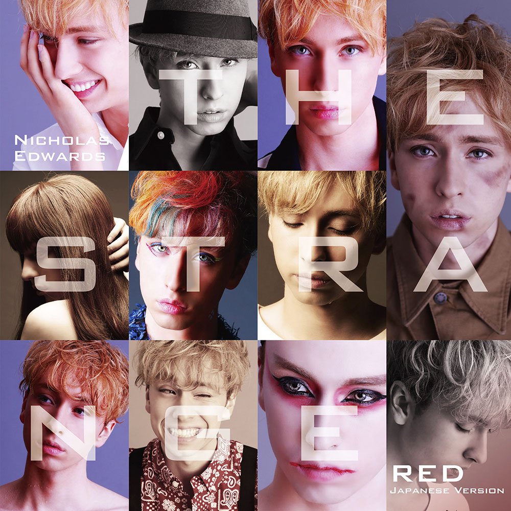 LOVE ニコラス Nicholas Edwards - The Strange Red Japanese Version [Japan CD