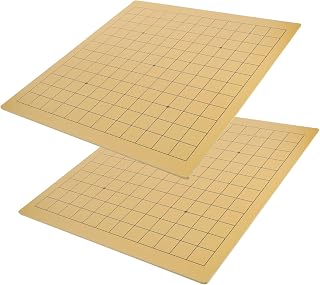 ERINGOGO 2 Piezas Tablero de Go Doble de Madera de Tablero de Go Práctico y Duradero