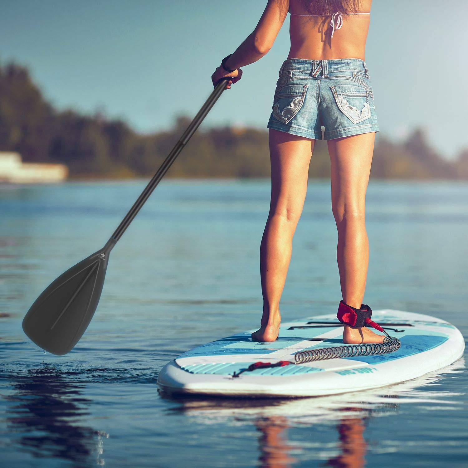 KESSER® Paddle - 3-teilig für Kayak SUP Stand-Up Paddling