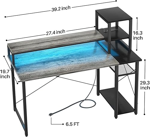 Miniatura 3 de Besiost Escritorio 39, roble