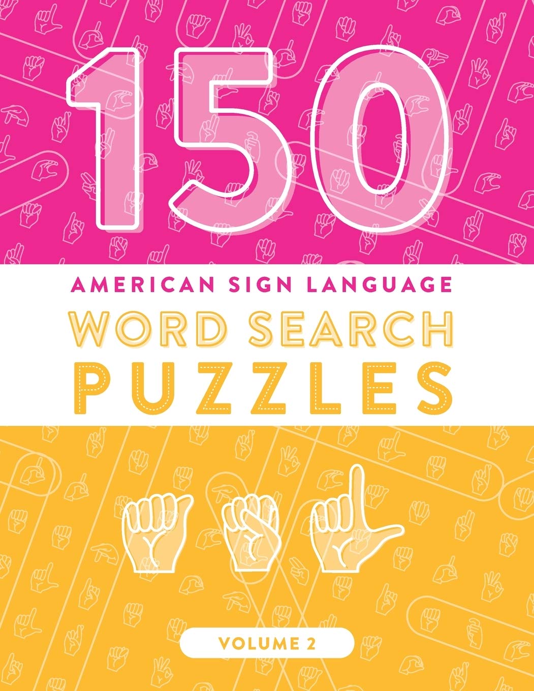 Buy 150 American Sign Language Word Search Puzzles ASL Alphabet