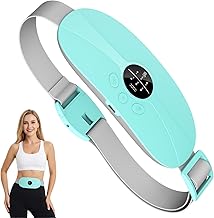 Cintura riscaldante portatile wireless KBCASE con 3 modalità di massaggio per alleviare il mal di schiena mestruale (Blu)