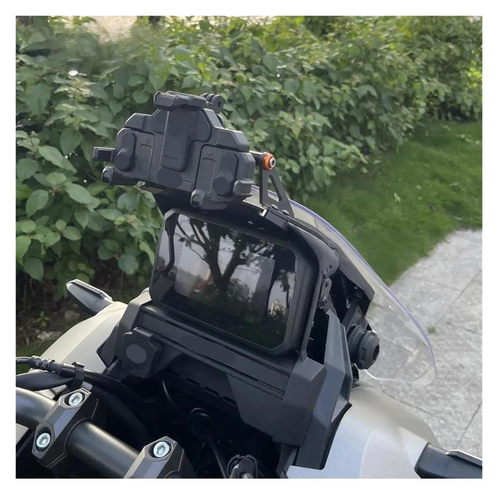 Supporto Per Cellulare/GPS Da Moto, Staffa Di Navigazione, Adattatore Per Manubrio 12/22 Mm Per ADV350 ADV 350 2025(12mm 1 Set)