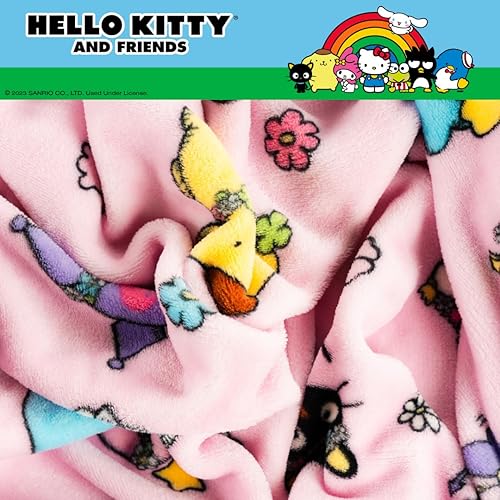 Miniatura 48 de Collectibles Hello Kitty & Friends - Manta súper suave y acogedora, 62 x 90 pulgadas, (producto oficial) por Franco