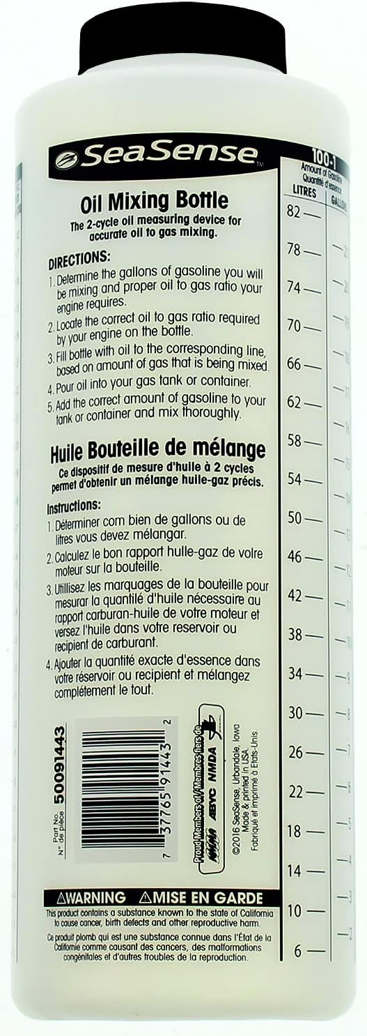 Unified Marine (50091443) Oil Mixing Bottle