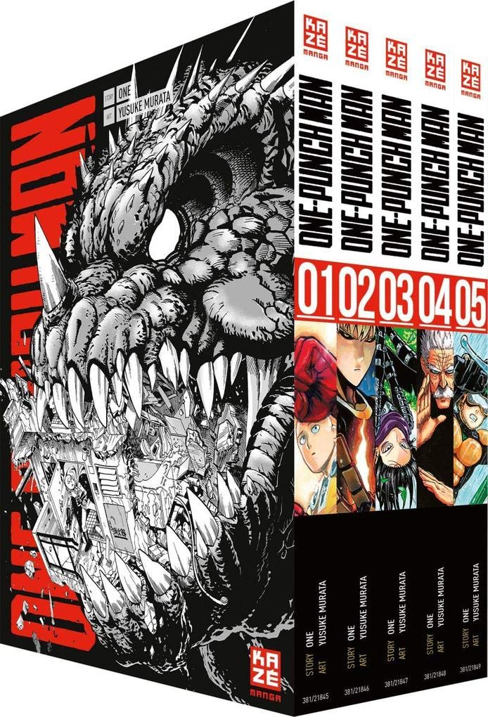 ONE-PUNCH MAN - Box mit Band 1-5 -limitiert- (German)