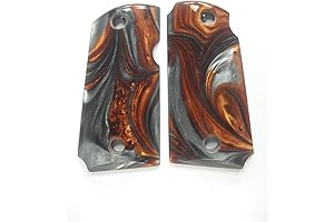 Copper & Silver Pearl Grips for Kimber Micro 9