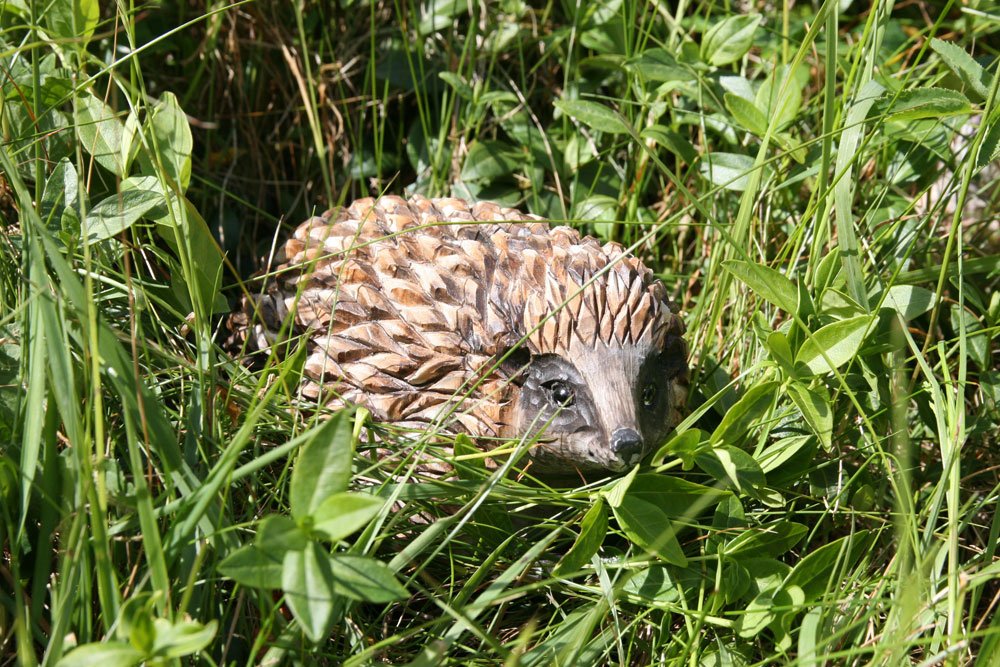 Wildlife Garden - Holzfigur Igel
