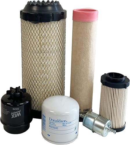 CFKIT Kit de servicio de filtro compatible con mini excavadora CAT 304E2 CR, 305E2, 305.5E2 CR